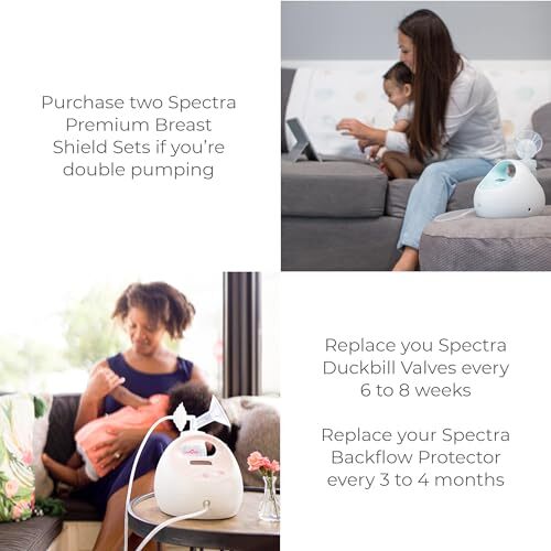 - Premium Breast Milk Pump Accessory Kit with Baby Bottles - Medium 24mm - Br... - Picture 6 of 7