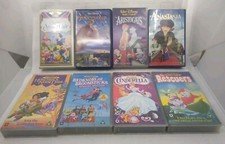 Disney VHS bundle X8