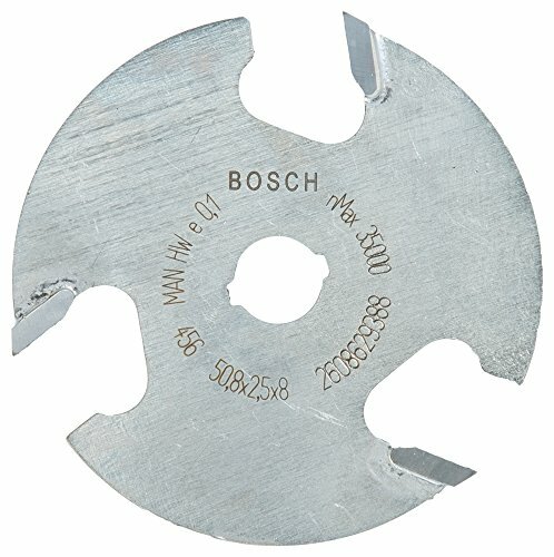 Bosch Frese a disco per scanalature 8 mm, D1 50,8 mm, L 2,5 mm, G 8 mm (P0h)