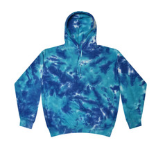 Kids Tie Dye Pullover Multi Color Colorful Multi Blue Hoodie