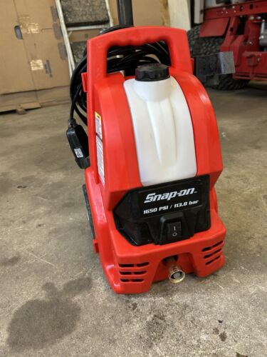 Snap On Tools #870905 1650PSI/113.8BAR Electric Pressure Washer - Used