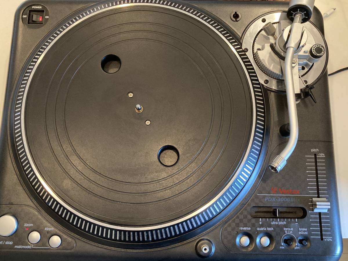 Vestax PDX-3000MKII ターンテーブル Vestax ターンテーブル PDX-3000MKⅡ おまけ付き Vestax › PDX-3000