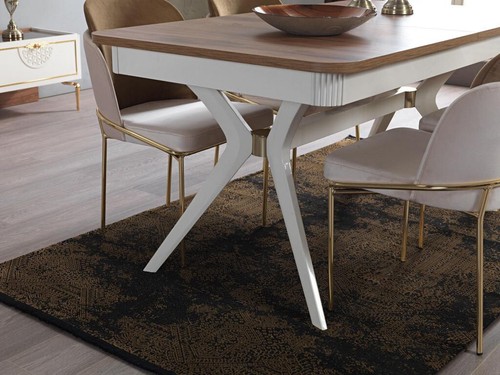 Esszimmer Essgruppe Set Tisch 4x Stühle Anrichte 2х Spiegel 8tlg neu - Bild 4 von 7