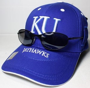 baseball cap with sunglass holder
