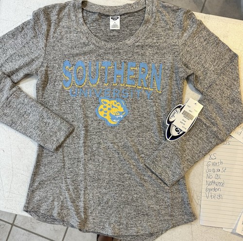 Southern Jaguars NCAA Ladies Soft Cozy Women’s Lightweight Shirt (S)