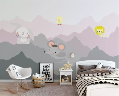 3D Cat Lion 2808 Wallpaper Mural Wall Print Wall Wallpaper Murals US Coco