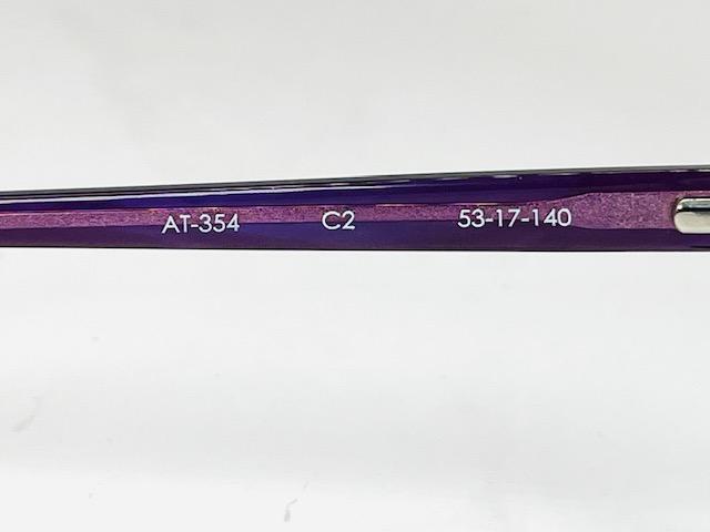 New Adin Thomas AT-358 C2 Purple Orchid Eyeglasses 52/16/135  display picture 2