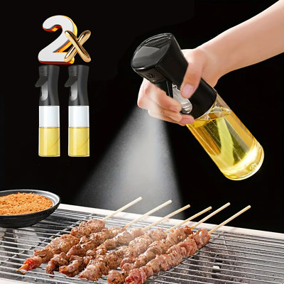 Öl Sprühflasche 300 ml, für Heißluftfritteuse, Kochspray, Salate, Grillen