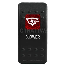 OTRATTW Carling Technologies Contura II Rocker only, BLOWER, RED LENS