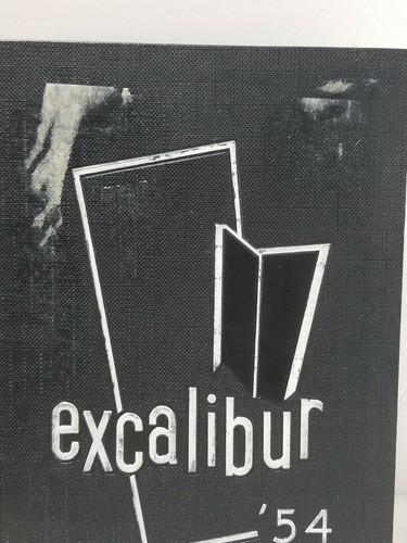 DE COLECCIÓN EL 1954 EXCALIBUR CROWN POINT HIGH SCHOOL ANUARIO CROWN POINT INDIANA - Imagen 5 de 5