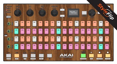 Akai Fire Skin | Wood #2 | Protective Decal | StyleFlip Skins