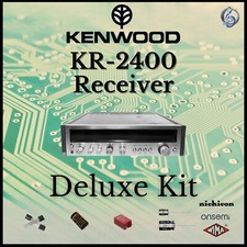 Kenwood KR-2400 Receiver Deluxe Upgrade Kit Genuine Parts Restoration