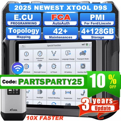 XTOOL D9S Alle System Diagnose Scanner Auto Codierung Bidirektionale Scan Tool