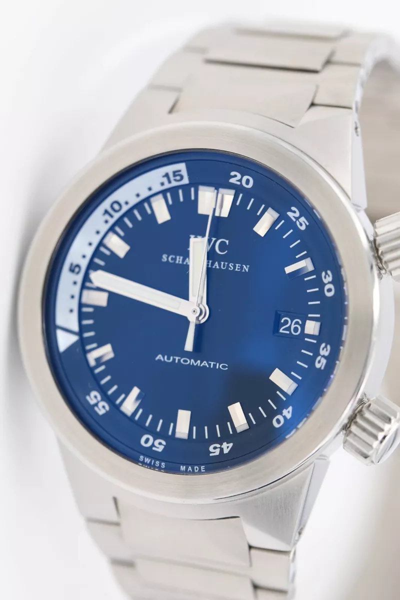 IWC Aquatimer Stainless Steel reference 3548 01 eBay