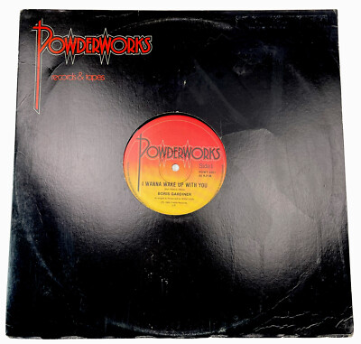 Boris Gardiner I Wanna Wake Up With You Vinyl Record 12  45 RPM Maxi Single 1986
