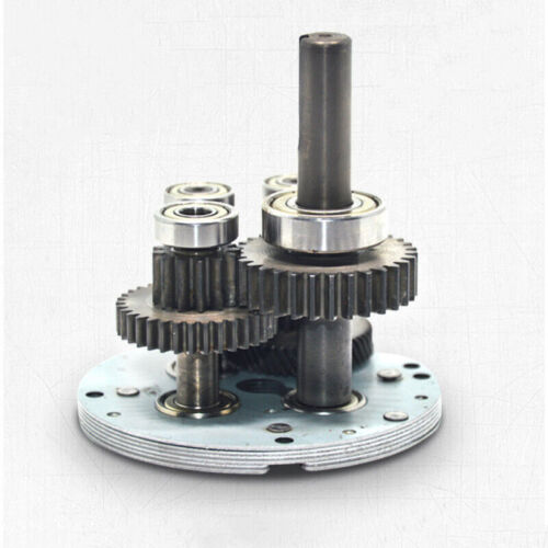 Motoriduttore DC12V 24V Riduzione Alta Coppia Ingranaggio Metallo Reversibile 10-600RPM 15W - Foto 5 di 9
