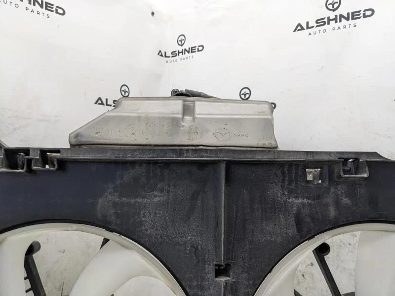 2013-2016 Mazda CX5 Dual Radiator Cooling Fan Motor Assembly PE01-15-210 OEM - Image 3 of 4