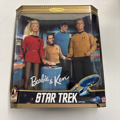 Star Trek Barbie And Ken 30th Anniversary Collectors Edition NIB