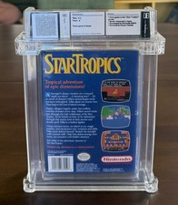 StarTropics NES - WATA 9.2 A - Brand New / Factory Sealed H-Seam