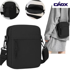 Men'S and Women'S Single-Shoulder Bags, Crossbody Bags, Solid-Colored 
