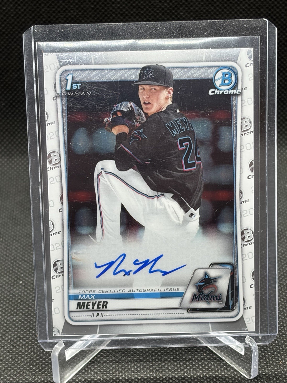 2020 Bowman Chrome Draft MAX MEYER 1st AUTO #CDA-MM