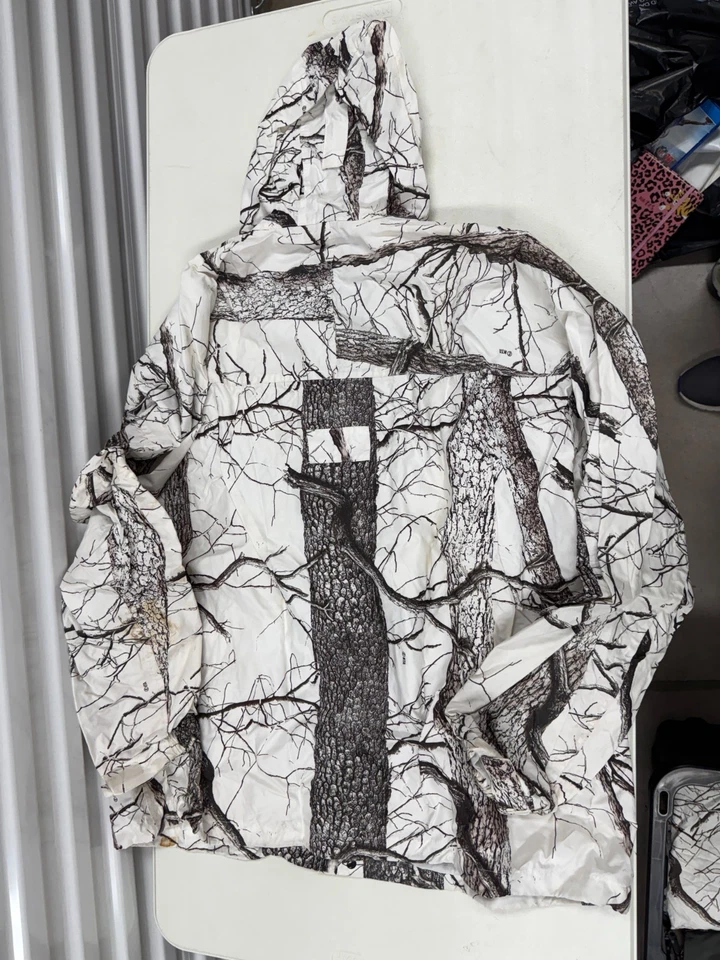 Huntworth Lightweight Snow Camo Hunting Jacket 2XL - Image 4 of 4