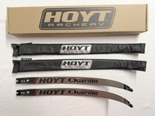 Hoyt Grand Prix Carbon Quattro Recurve Archery Bow Limbs - ILF - Long - 34lbs