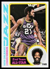 1978-79 Topps #30 Leonard Robinson - EX