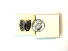 925 Sterling Filigree Butterfly Ring CZ Accent Sz 6.25. — photo 2