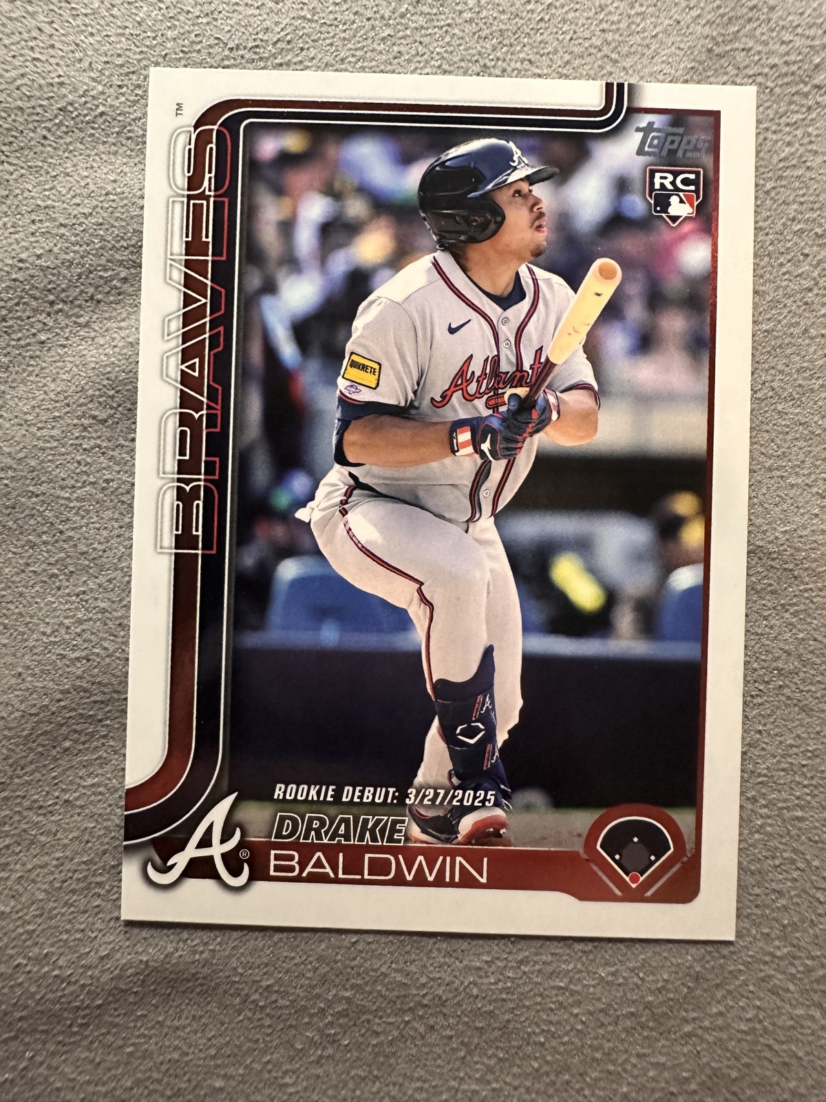 Drake Baldwin 2025 Topps Update #US113 Atlanta Braves Rookie
