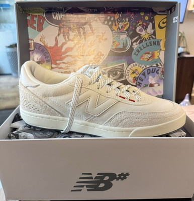 Men s 9 New Balance Numeric 440V2 NM440CH2 Sea Salt Suede Challenger