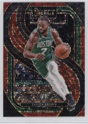 2024-25 Panini Select Premier Level Red Disco Prizm /49 Jaylen Brown #146