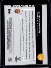Topps Soccer Arsenal Rookie Sports Trading Cards Topps Soccer Arsenal Rookie Sports Trading Cards