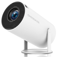 Mini Projector, HY300 Portable Projector, Smart Projector Support 4K 1080P wi...