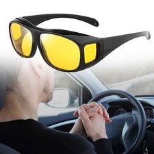 Nachtfahrbrille Autofahren Nachtsichtbrille Kontrastbrille Night Vision Unisex .
