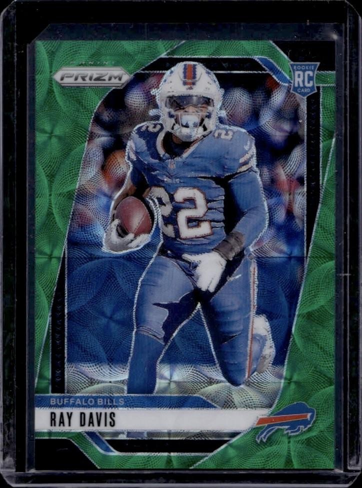 2024 Panini Prizm #382 Ray Davis Green Scope #/75
