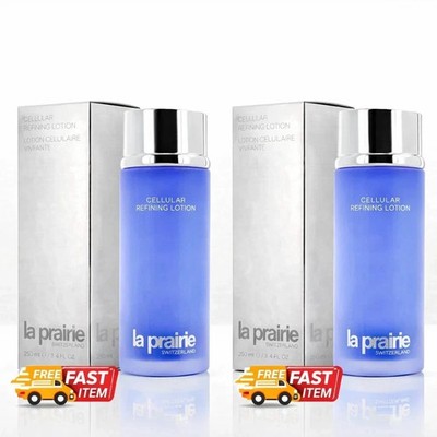 2 PACK La Prairie Cellular Refining Lotion 250ml/8.4oz BRAND NEW IN BOX
