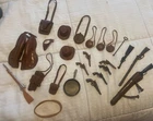 Marx Johnny West Accessories Lot Rifles, Pistols Etc A5