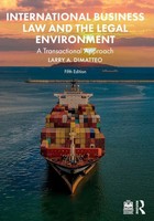 International Business Law And The Legal Environment A Transactional Approach