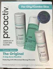 PROACTIV FOR OILY/COMBO SKIN-THE ORIGINAL 3-STEP ACNE ROUTINE KIT- EXP 05/2026