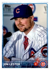 Jon Lester 2015 Topps Series 2 Card #406