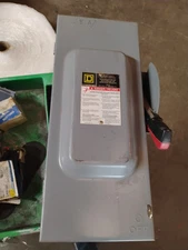 Square D H363N Ser F05 600V 100A Type 1 Indoor Enclosure Safety Switch. LikeNew