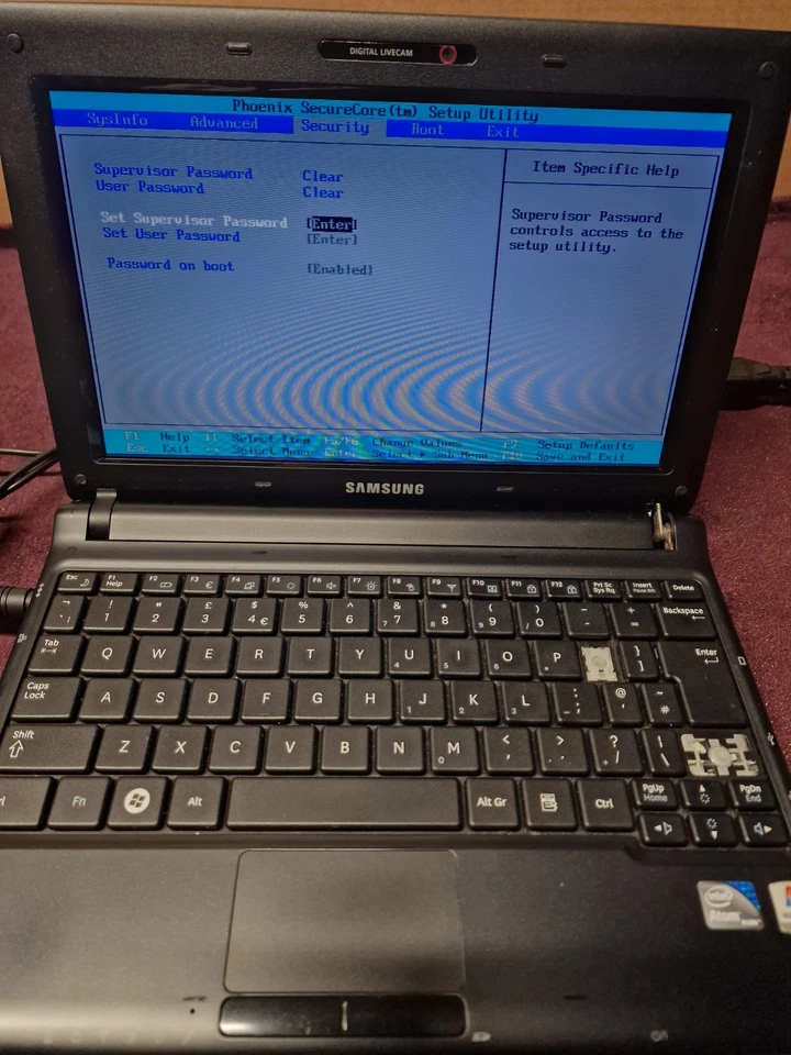 Samsung N-145 Plus Laptop Power On Tested Only Read Description  - Image 4 of 4