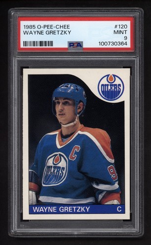 Wayne Gretzky #120 1985 O-Pee-Chee card