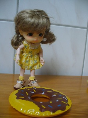 Süße Künstlerpuppe Ob11 Puppe wie BJD, Sto Doll,  mit Zubehör