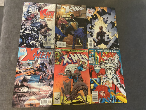 Uncanny X-Men # 165, 296,421, 436, 401, 501 Excellent condition! Juggernaut