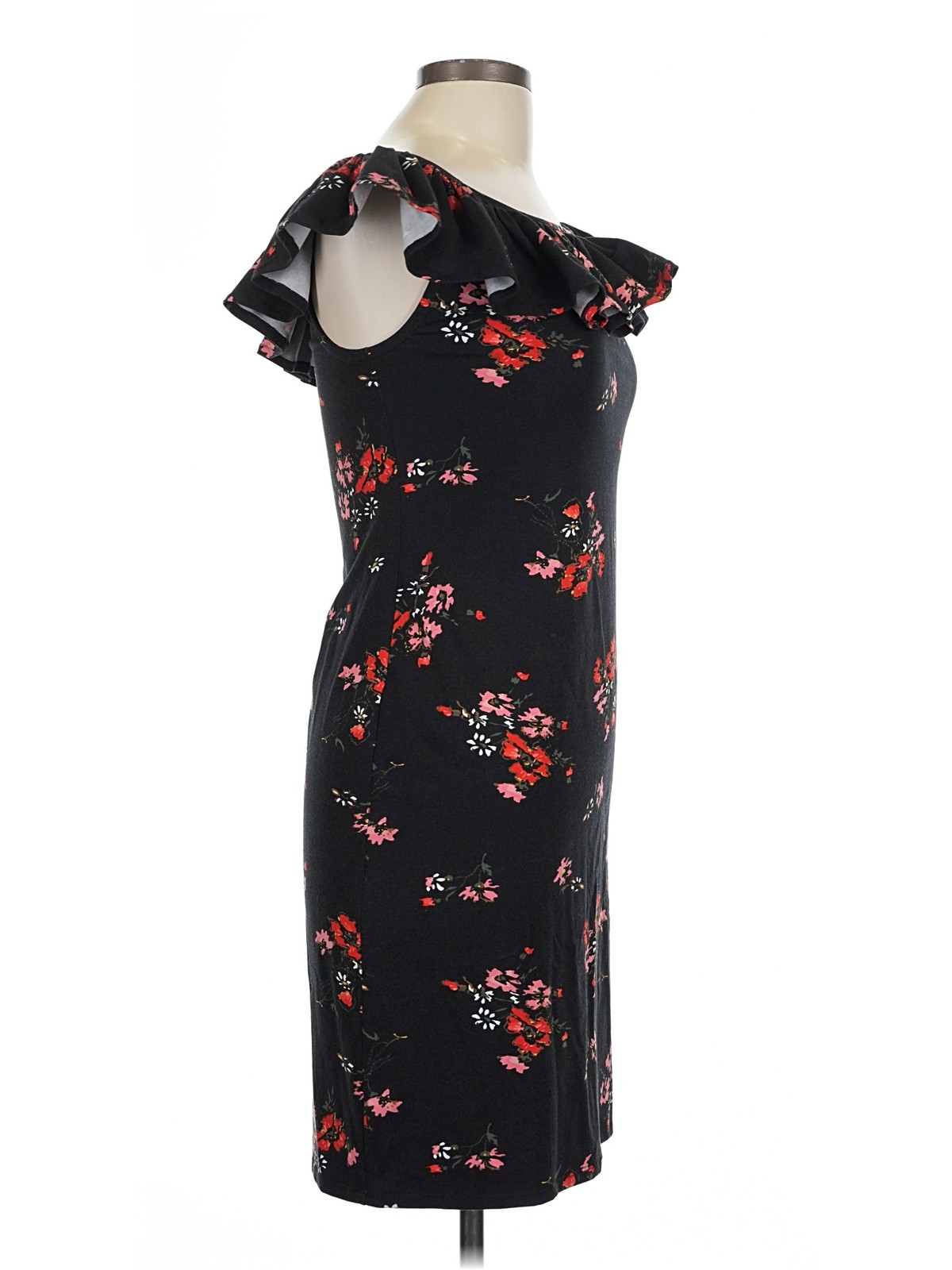 Rebecca Taylor Women Black Cocktail Dress L - image 3