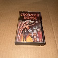 Crowded House, Crowded House Audio Cassette Tape, 1986 Black Cart