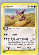 Delcatty Reverse Holo Foil 34/100 EX Sandstorm Pokemon Card 2003 Vintage HP on eBay