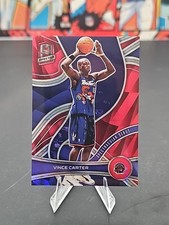 2021-22 Panini Spectra Spectracular Debut Asia Red Prizm Vince Carter #163 HOF